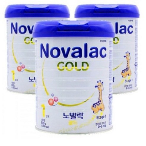 노발락분유 노발락 골드 분유 1단계, 800g, 2개 Best Top5
