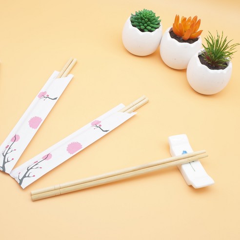 봄날의 향기를 담은 엠엔피 벚꽃반포장 나무젓가락: 섬세함과 실용성을 더하다