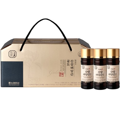 한삼인 산삼배양근골드 100ml X 10병, 1개