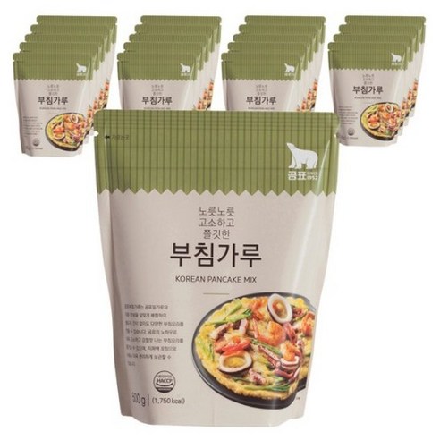 곰표 부침가루, 500g, 20개