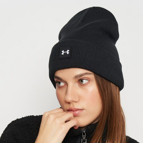 언더아머 커프드 비니 로고포인트 캐주얼 패션 모자비니 외출 스포츠 활동 방한 니트비니