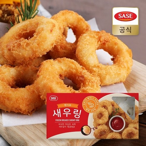 사세 빵가루 새우링 736g, 2개 덴뿌라새우 Best Top5