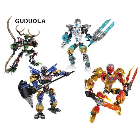guduola bionicle 4 개대 지구, Without Original Box
