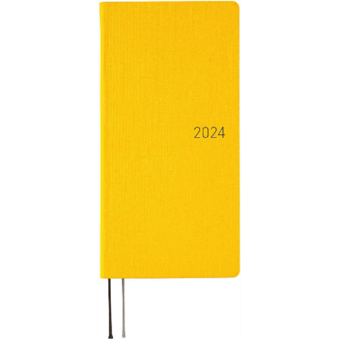 호보니치2024 HOBONICHI 호보니치 테쵸 2024 다이어리 윅스 컬러즈 위클리 팝핑 옐로우영어판, 영어 버전, 팝 옐로우 Best Top5