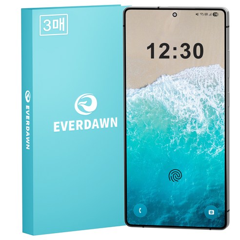 에버던 자가복원 이지핏 HD EPU 휴대폰 액정보호필름 3p, 1세트