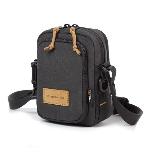 [쌤소나이트레드] OSLER 미니 크로스 Black QU809003