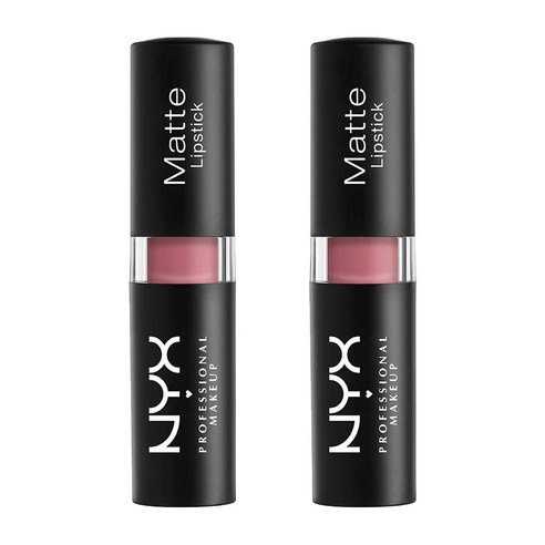 엔와이엑스 매트 립스틱 4.5g, Natural, 2개