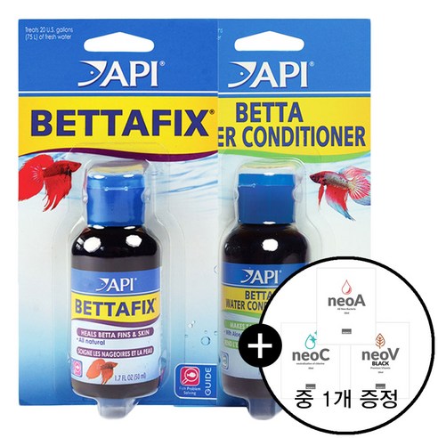 물멍 API 베타픽스 50ml + 베타워터 50ml 세트 베타약품세트, 1.7oz, 1세트(픽스/컨디셔너) 물맞댐키트 Best Top5