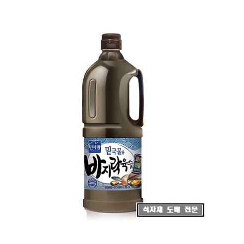 면사랑 바지락육수 1.8L, 2개