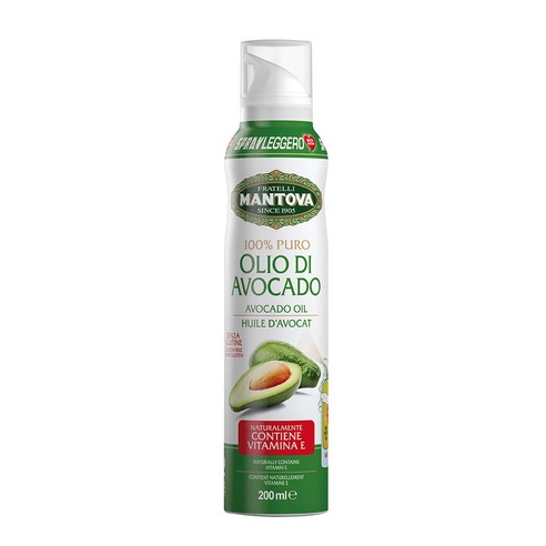 만토바 100% 아보카도 오일 스프레이, 200ml, 1개