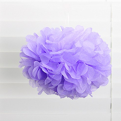 피플스파티 파티 꽃볼 25cm 6p, 라벤더