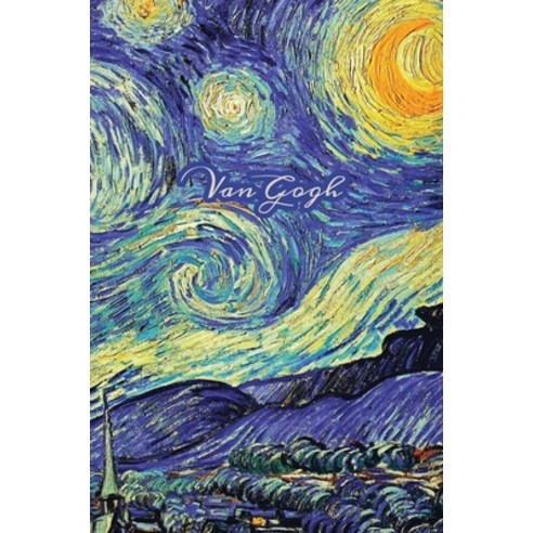 Van Gogh: Starry Night Painting Hardcover Journal Writing Notebook Diary with Dotted Grid Lined B... Hardcover, Sketchlogue, English, 9781951373399