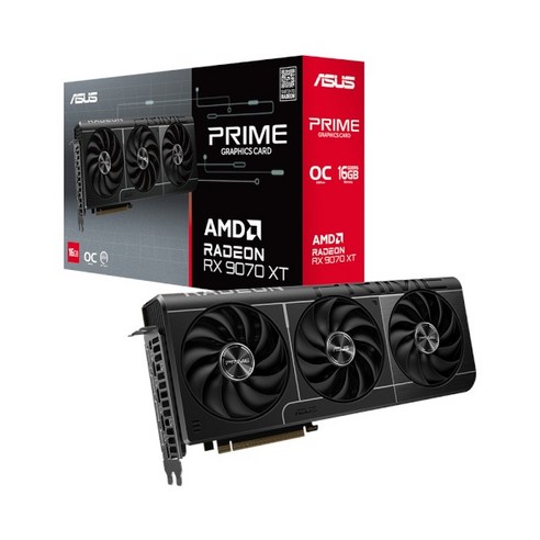 멈추지 않는 게임 열정, ASUS 라데온 RX 9070 XT OC로 다시 불태워 보세요! 라데온9070xt