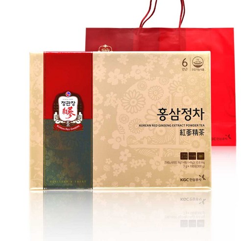 정관장 홍삼정차 100포+쇼핑백, 1개