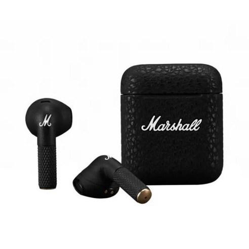 Marshall MINOR III 무선 블루투스 5.0 헤드셋 귀 소음 이어버드 HiFi 서브우퍼 스포츠 게임, 01 Black, 1)