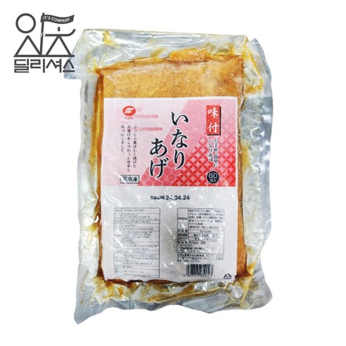 푸요 사각 조미유부 60p (1kg) 일본 유부 초밥, 단품, 1kg