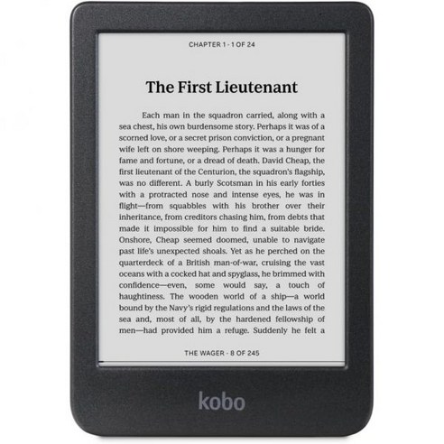 Kobo Clara BW 이북리더기 6인치 16GB 스토리지