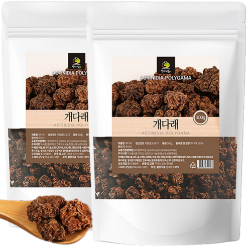 개다래 충영 국산 600g 말린 건조 열매 순수 100% 국내산 프리미엄 충령 개다래 건강차 재료 개다래열매충영, 2개, 300g