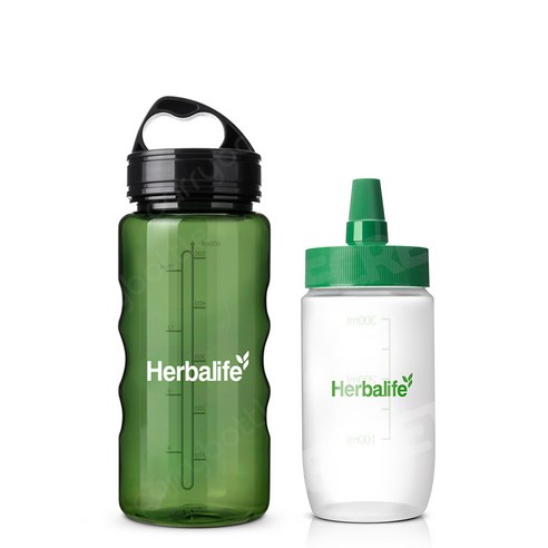 허벌라이프 물병과 휴대용 튜브용기 세트 1000ml + 300ml (대) / 파우더용기 / 가루 보관 / 쉐이크 1개 허벌베버리지 허벌라이프 물병과 휴대용 튜브용기 세트 1000ml + 300ml (대) / 파우더용기 / 가루 보관 / 쉐이크 1개 허벌베버리지