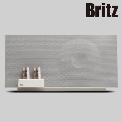 브리츠 블루투스 5.0 Hi-Fi 진공관 스피커, Vtube70, 화이트