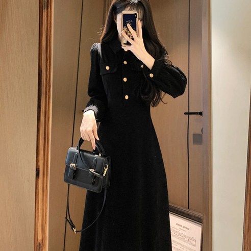 연회에 어울리는 우아하고 편안하며 다목적적인 롱원피스