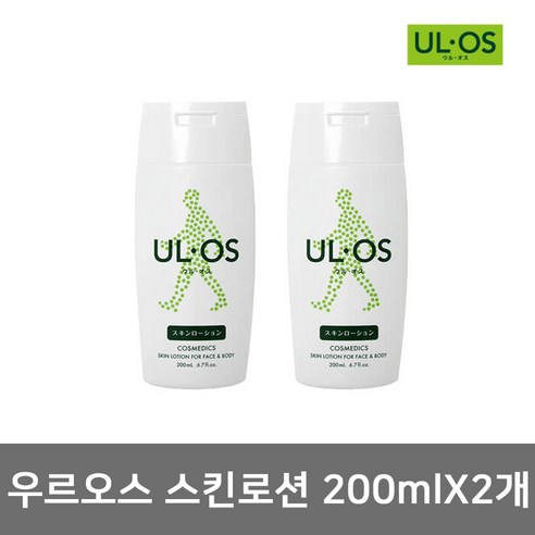 우르오스 스킨로션 지복합 200ml X 2개 남성 화장품 올인원, 상세페이지 참조, 1세트, 0.2l