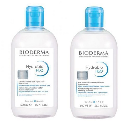 바이오더마 클렌징 워터 500ml x 2개입, 하이드라비오, 2개