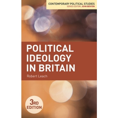 (영문도서) Political Ideology in Britain Paperback, Red Globe Press, English, 9781137332547