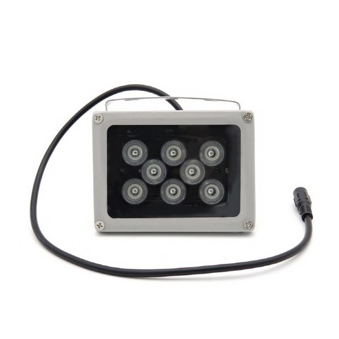 Coms LED 적외선등 조명 16W IP66 방수 8 LED BF161, 1개