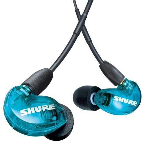 SHURE 슈어 SE215SPE 이어폰, 블루