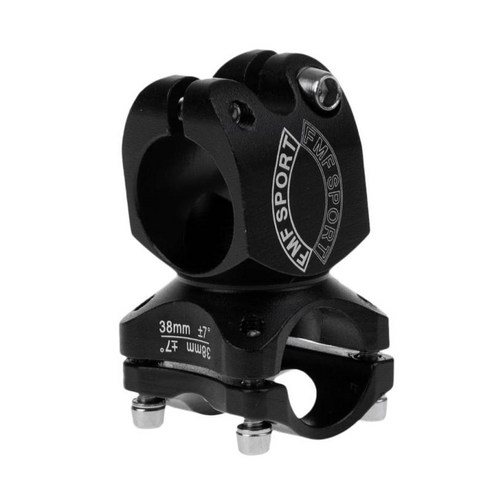 25.4mm/31.8mm 자전거 MTB 도로 자전거 알루미늄 합금 핸들 바 줄기, 블랙, 31.8mm, 설명
