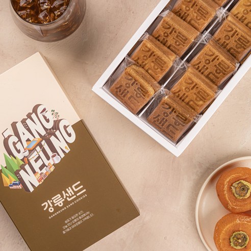 강릉의 맛과 향을 담은 특별한 선물, 쉼표하나 강릉샌드