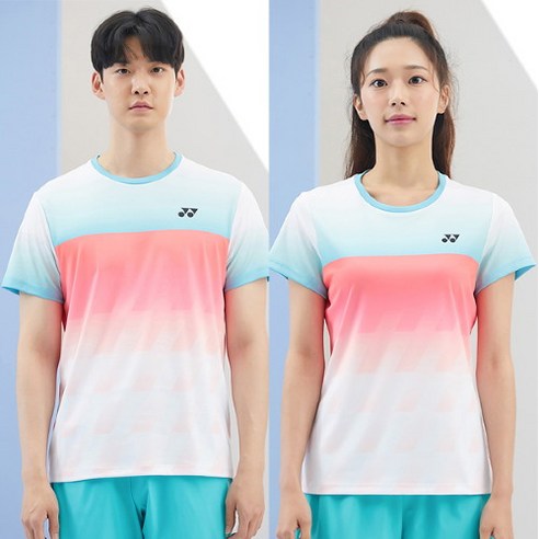 요넥스 여성용 배드민턴 반팔 티셔츠 213TS018F