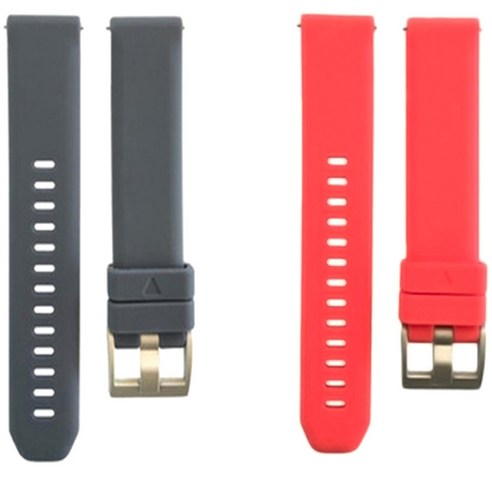 Garmin 20mm 시계줄 교체용 실리콘 시계밴드 스트랩, 설명 설명