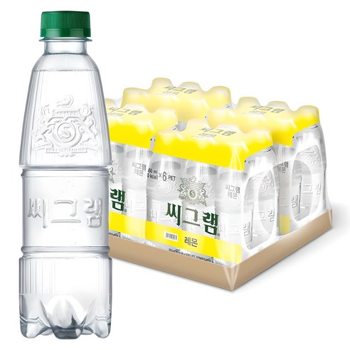 씨그램 레몬 탄산수 무라벨