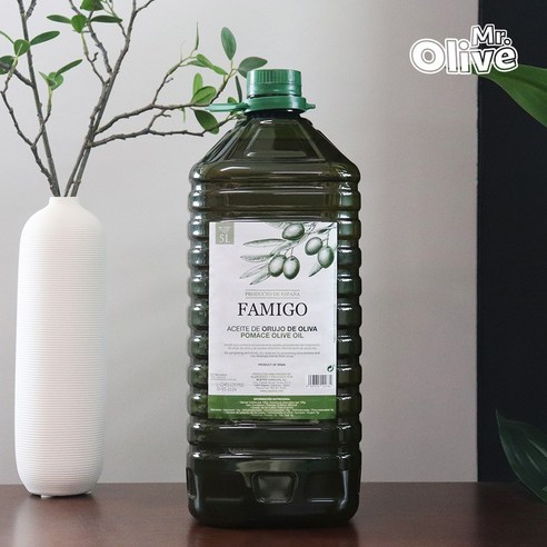 파미고 포머스 올리브 오일 5L, 5L, 1개