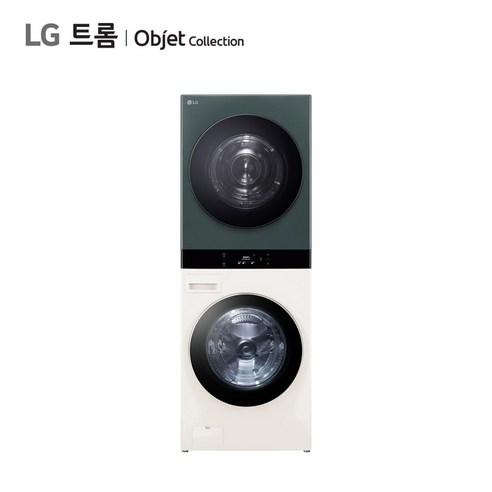 [LG](m)트롬 오브제 워시타워 WL22EGZU (세탁기25kg+건조기22kg), 옵션선택