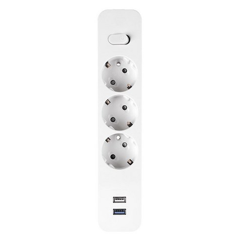 대성 모던탭 USB 고용량멀티탭 고속충전, USB 2포트 3구 1.5M, 화이트, 1개
