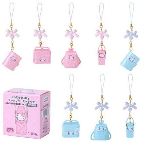 앙증맞은 행운, 산리오 헬로키티 키링의 매력 속으로 키티퀼팅키링