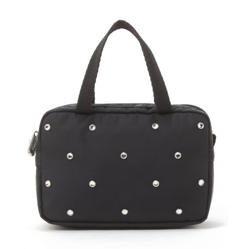 레스포삭 LeSportsac 여성 미니 토트백 MICRO BAG W STONES 비쥬블랙