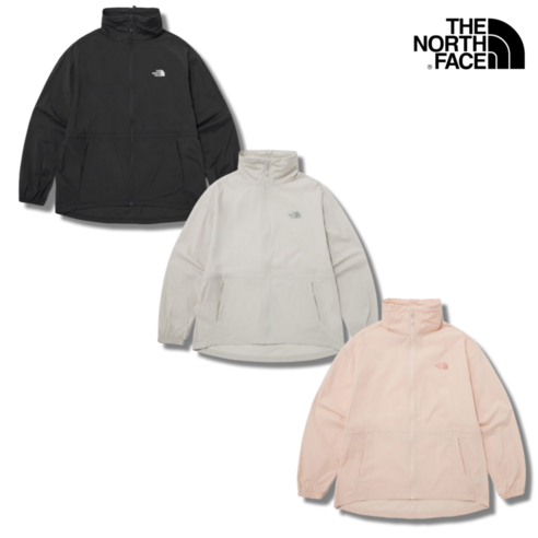 [매장정품] 노스페이스 여성 어센트 스트레치 자켓 간절기 후드 경량 등산 캠핑 바람막이