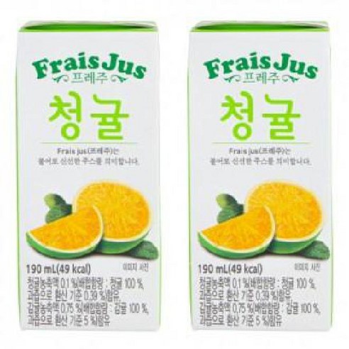 일화 프레주 72개팩 청귤 테트라팩 일화 프레주 72개팩 청귤 테트라팩