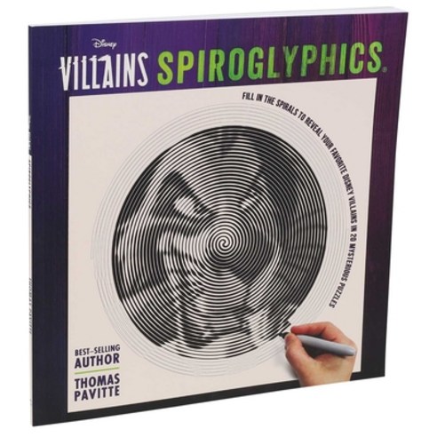 (영문도서) Disney Villains: Spiroglyphics Paperback, Thunder Bay Press, English, 9781645172901