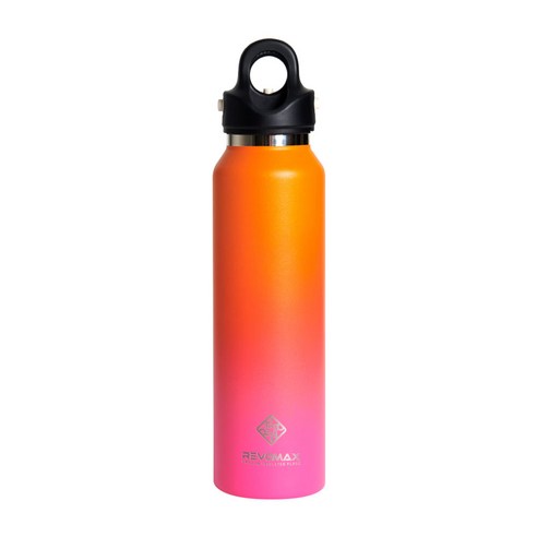 레보맥스v2 원터치 텀블러 대용량 보온보냉 REVOMAX 보온병, 16oz(473ml) 슬림 선셋