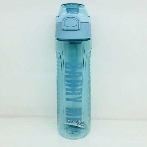 DFMEI 대용량 컵 플라스틱 스포츠 휘트니스 컵 크리 에이 티브 휴대용 컵 찾고 물병 컵, DFMEI 블루, 600Ml
