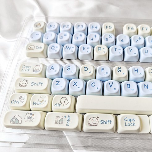 내 책상에 사랑스러움을 한 스푼, 귀여운 키캡으로 완성하는 나만의 공간 캐릭터키캡