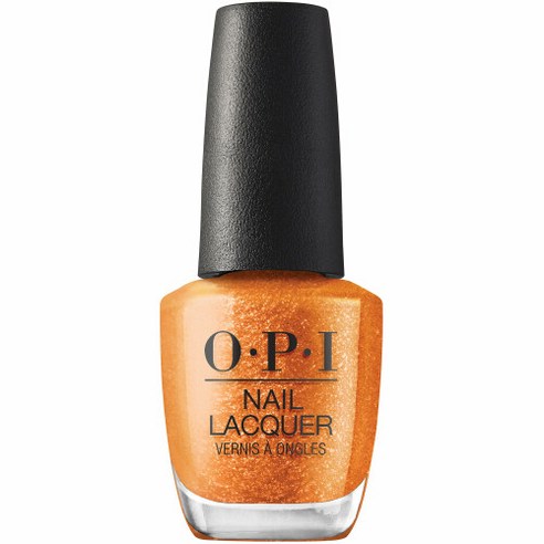 OPI 매니큐어 고발색 칠하기 쉬운 오렌지 반짝이 15mL (네일 래커 NLS015) OPI マニキュア 高発色 塗りやすい オレンジ ラメ 15mL (ネイルラッカー NLS015), 1개