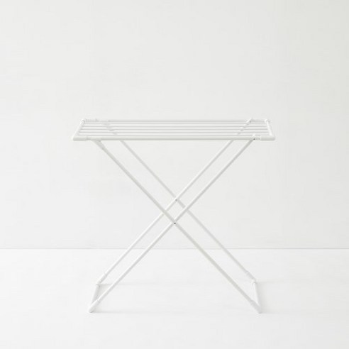 한샘 화이트 컴팩트 빨래 건조대 한샘양날개건조대