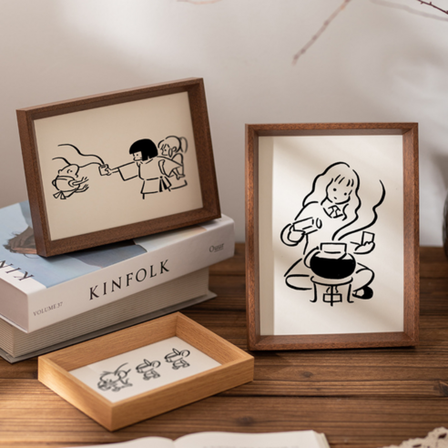 소담액자로 완성하는 감성적인 공간, 추억을 담아 따뜻함을 더하다