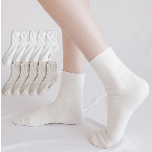 프롬산타 핏 좋은 무지중목 고밀도 면양말 리뷰 프롬산타양말